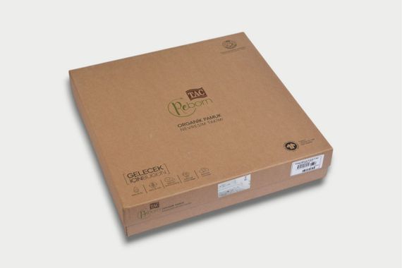 Постельное белье TAC Reborn Organik Satin 200×220 см Lillian | Зображення 5