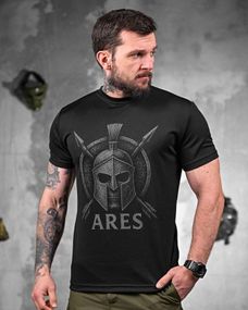 Тактическая потоотводящая футболка OBLIVION  ARES  black ДЛ6581