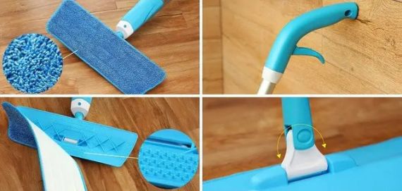 Парова спрей швабра з розпилювачем Healthy Spray mop | Зображення 8
