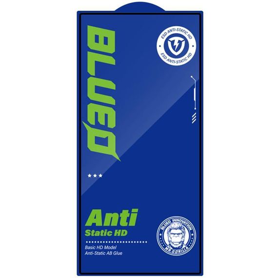 Захисне 2.5D скло Blueo Full Cover HD для Samsung Galaxy S25 Ultra Чорний | Зображення 2
