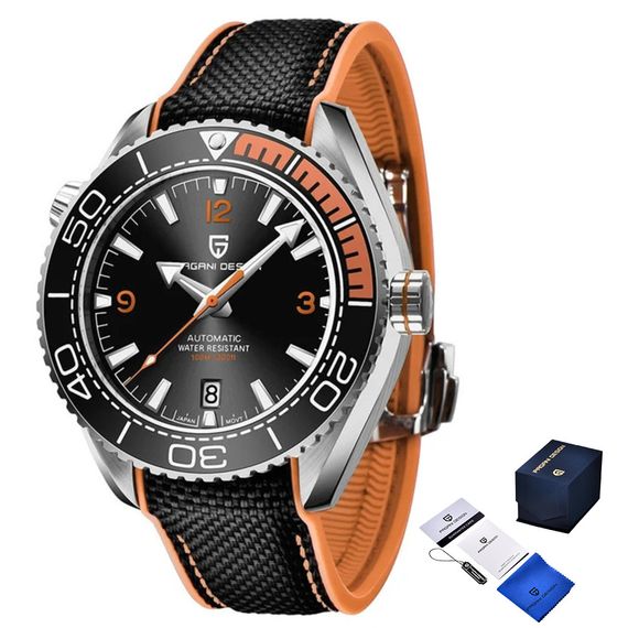 Годинник P2agani Design PD-1679 Silver-Black