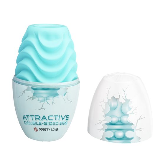 Мастурбатор - Pretty Love Attractive Double-Sided Egg | Зображення 1
