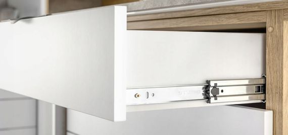 Направляюча кулькова, повний висув, push-to-open, GX, 400x45 уп 1 компл GTV | Зображення 1