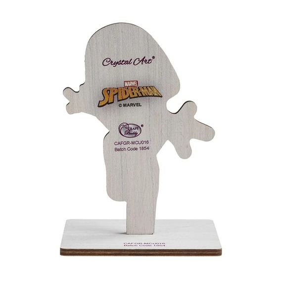 Набор для творчества со стразами "Женщина Паук" Crystal Art CAFGR-MCU016 на подставке | Зображення 1