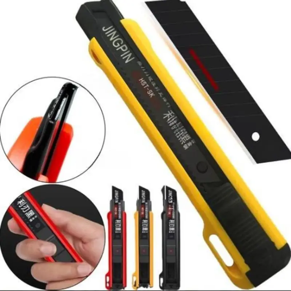 Канцелярський ніж, Металеве лезо Utility knife | Зображення 4