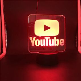 Підсвітка кнопка Yotube кімнатне освітлення для блогера