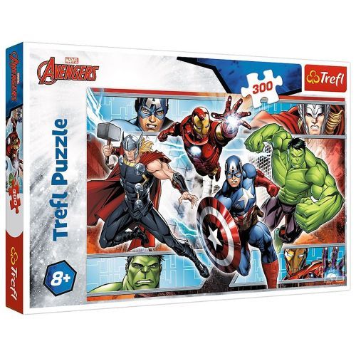 Пазли "Месники" / MARVEL 300 елементів 23000 Trefl, у коробці (5900511230000)