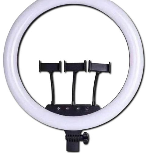 Кільцева LED лампа яскравого, рівномірного освітлення XPRO LS-360 (LS-360_737) | Зображення 2