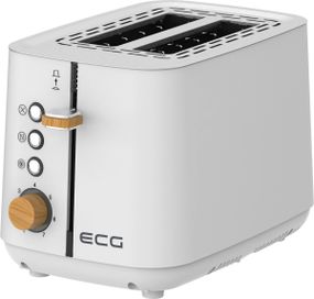 Тостер EСG ST 2768 Timber White 780-925 Вт білий