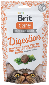 Ласощі для котів Brit Care Function Snack Digestion, тунець 50г