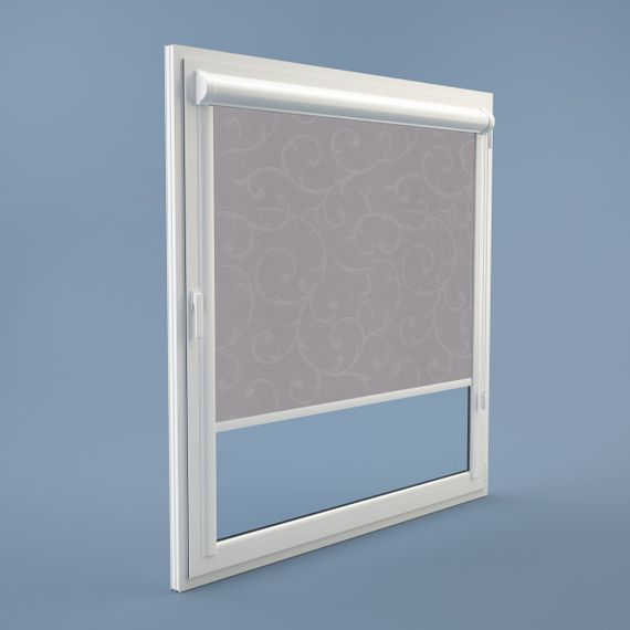 Рулонная штора Rolets Акант 2-2267-500 50x170 см закрытого типа Светло-серая | Зображення 1