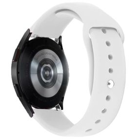 Силіконовий ремінець Sport для Smart Watch 20mm Білий / White