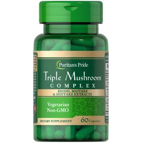 Грибной комплекс Puritan's Pride Triple Mushroom Complex 60 Caps