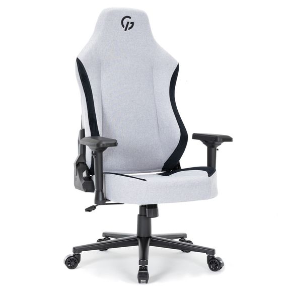 Крісло ігрове GamePro GC715LG Linen fabric Light grey (GC715LG) | Зображення 2