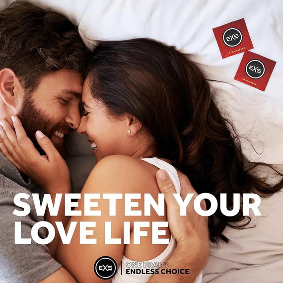 Презерватив - EXS Strawberry Flavour Condom, 1 шт. | Зображення 2