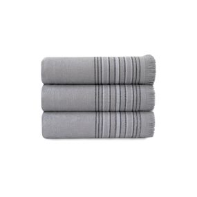 Рушник Irya 8731 Туреччина 90*150 см  Бавовна + бамбук Сірий