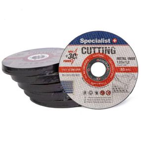 Диск абразивный отрезной по металлу Specialist+ Cutting 125 x 1.2 x 22 мм (250-01212)