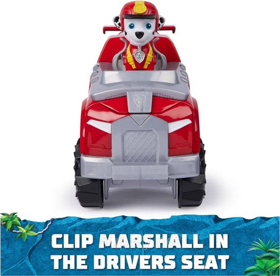 Щенячий патруль у джунглях Машина слон та фігурка Маршала Оригінал Paw Patrol Jungle Pups Marshall Elephant Vehicle | Зображення 4