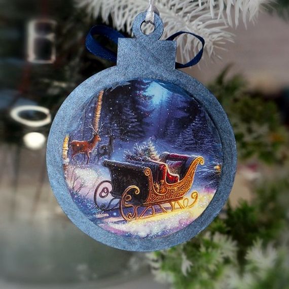 Творчий набір для створення 3-х ялинкових прикрас "Fairytale Christmas" FDCKW-051 | Зображення 4