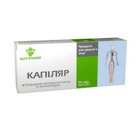 Капіляр таблетки №80