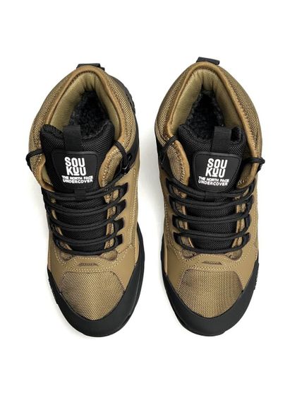 Кросівки зимові The North Face x SOUKUU Glenclyffe Fur Coyote Black захист від морозу, ідеально зимовий прорив сезону A4851 45 29 | Зображення 4