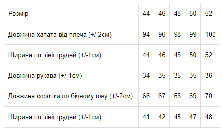 Комплект жіночий (халат + сорочка) Носи своє 50 Коричневий (p-2364-67414) | Зображення 2
