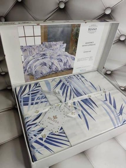 Постельное белье Belizza Benno Ранфорс Хлопок Евро размер