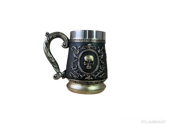 Кружка Чашка 3D Череп Картина 500ml | Зображення 2