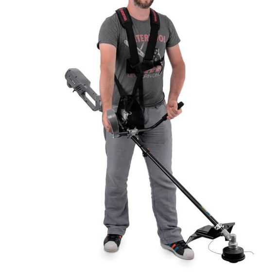 Тример електричний, 1200 Вт, плавний пуск, котушка, 3-х зубчатий ніж INTERTOOL DT-2246 | Зображення 5