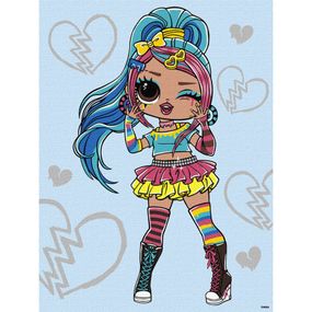Картина за номерами "L.O.L. Surprise! Tweens Emma Emo" KHO6278, 30х40 см