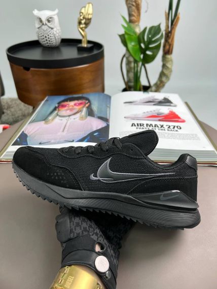 Чоловічі кросівки Zoom Venture All Black текстиль , В'єтнам 46 29.5-30 см | Зображення 3
