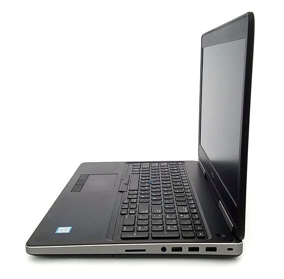 Мобільна робоча станція Б-клас Dell Precision 7510 / 15.6" (1920x1080) IPS / Intel Xeon E3-1505M v5 (4 (8) ядра по 2.8 - 3.7 GHz) / 16 GB DDR4 / 512 GB SSD NVMe + 150 GB SSD MLC / nVidia Quadro M1000M, 2 GB GDDR5, 128-bit / WebCam / Win 10 Lic б/в | Зображення 3