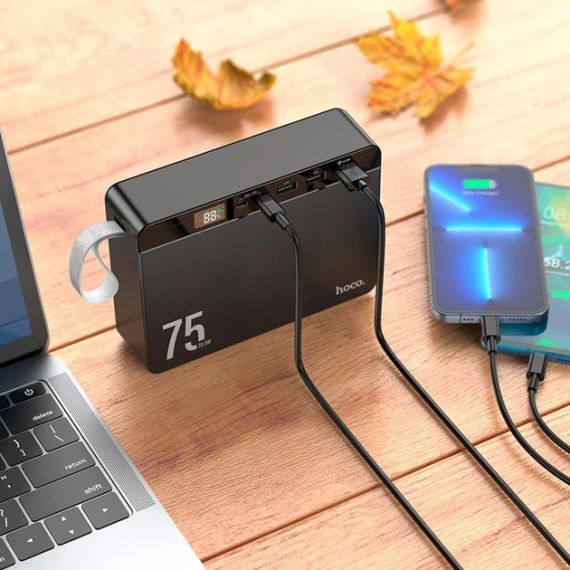 Оригінал Hoco J94 75000mAh Power bank зі швидкою зарядкою QC22.5W+PD20W