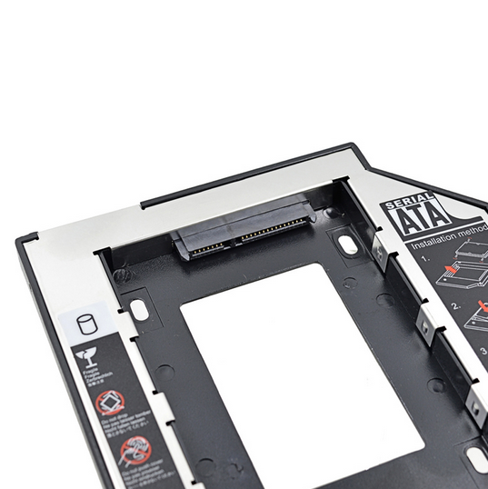 Переходник адаптер CD/DVD 9.5mm to HDD/SSD 2.5" | Зображення 2