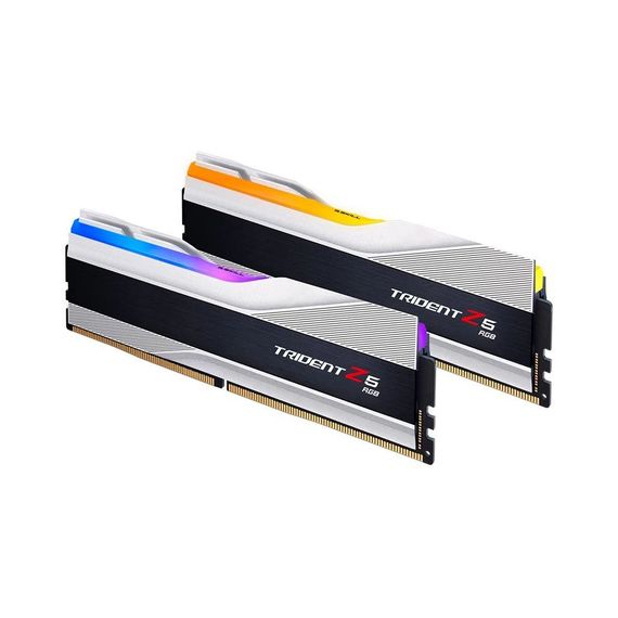 Модуль памяти для компьютера DDR5 32GB (2x16GB) 6800 Trident Z5 RGB Silver G.Skill (F5-6800J3445G16GX2-TZ5RS) | Зображення 2