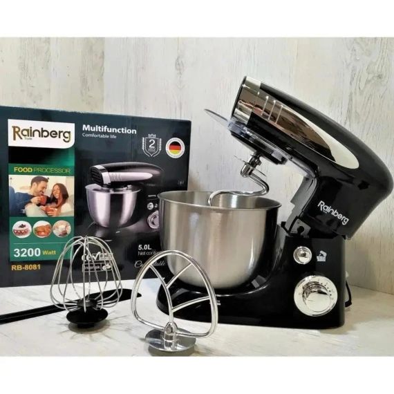 Тістоміс 3200Вт. Rainberg 8081 планетарний комбайн | Зображення 5