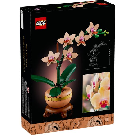 Конструктор LEGO Botanicals Міні орхідея (10343) | Зображення 6