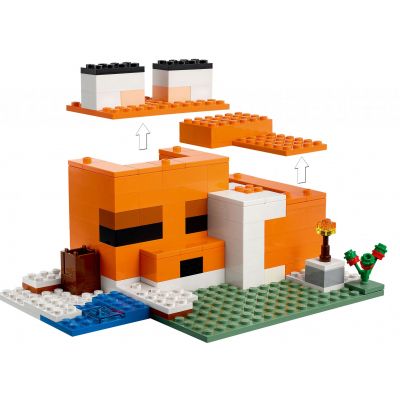 Конструктор LEGO Minecraft Лисича хатина 193 деталі (21178) | Зображення 3