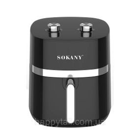 Аерогриль-фрітюрниця SOKANY 6.5 літрів 1500 Вт, чорна SK10024