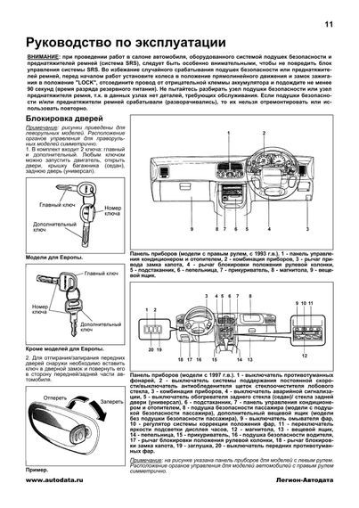 Subaru Impreza. Посібник з ремонту й експлуатації. Книга | Зображення 6