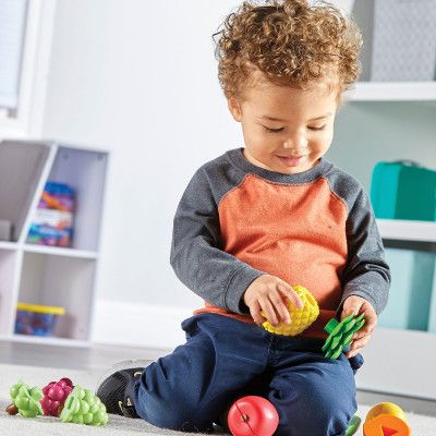 Розвиваюча іграшка Learning Resources Фрукти та форми Snap-N-Learn (LER6715) | Зображення 4