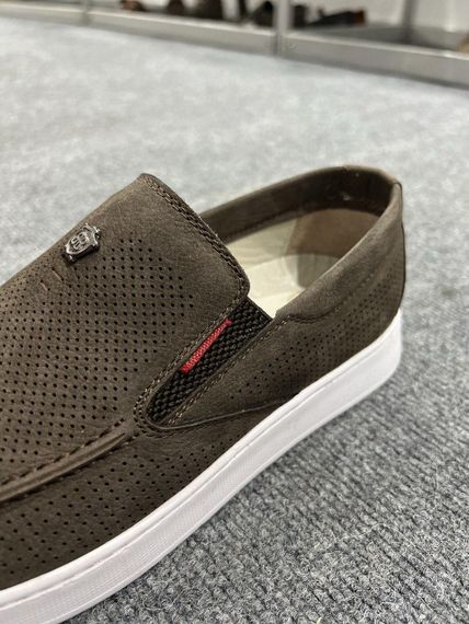 Легкі турецькі мокасини Rifellini коричневого кольору 41 42 43 розмір | Зображення 4