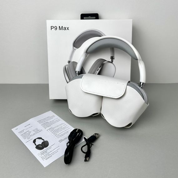 Бездротові навушники P9 Max (Білий) | Зображення 3