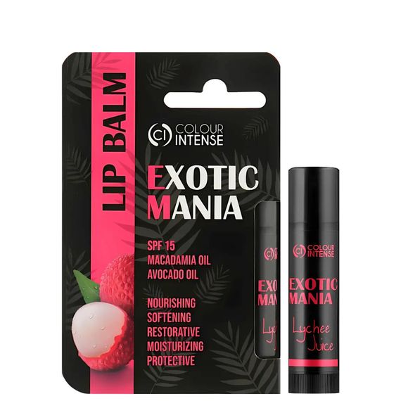 Зволожуючий бальзам для губ Colour Intense Exotic Mania з ароматом лічі, 5г