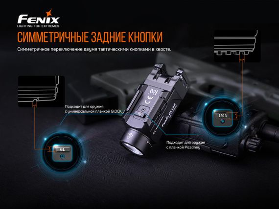 Ліхтар до пістолета Fenix GL19R | Зображення 8