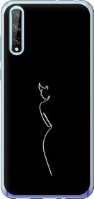 Чехол на Huawei P Smart S Силуэт1 "4590u-1813-17620"