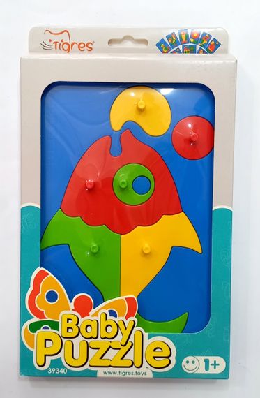 Іграшка розвиваюча "Baby puzzles" 39340 Тигрес (4820159393404) Вид 5