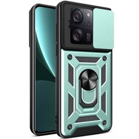 Чохол Ummi Camshield Serge Ring для Xiaomi 13T / 13T Pro Зелений / Green