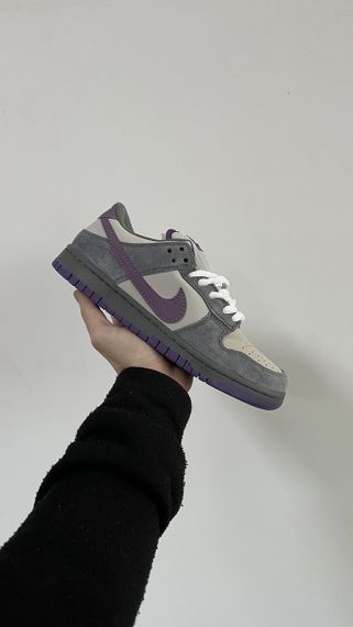 Кросівки зимові Dunk Low Purple Pigeon Хутро , В'єтнам зима 0282 38 24 см | Зображення 3