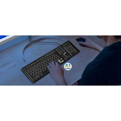 Клавиатура Genius SlimStar 820 USB UA Black (31310055410) | Зображення 4